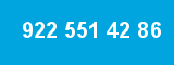 922 551 42 86